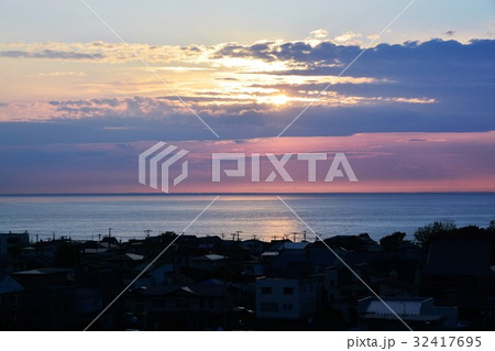 根室の夕陽 根室の夕陽 32417695