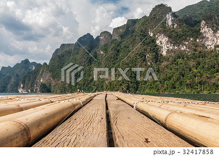 Rafting view at Khao Sok National Park, Thailand 32417858