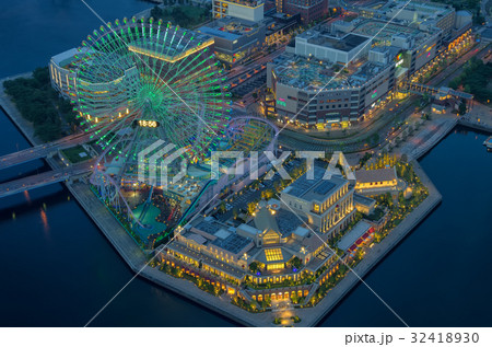 【横浜夜景】 みなとみらい コスモワールド 【横浜夜景】 みなとみらい コスモワールド 32418930