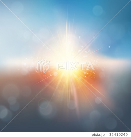 Bright dramatic sky and dark ground. EPS 10 vector Bright dramatic sky and dark ground. EPS 10 vector 32419249