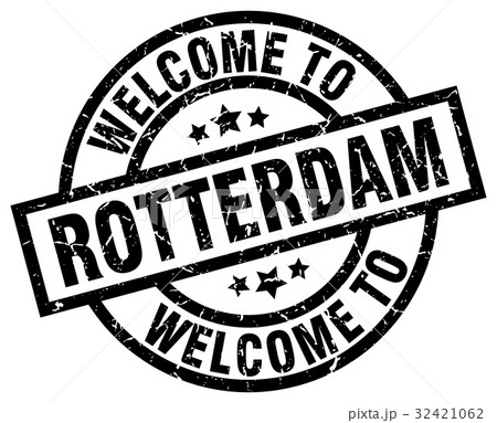 welcome to Rotterdam black stamp welcome to Rotterdam black stamp 32421062
