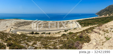 Summer Ionian sea coast, Albania. 32421990