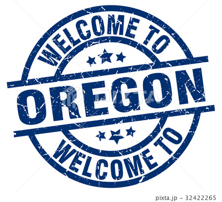 welcome to Oregon blue stamp 32422265