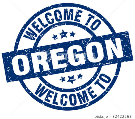 welcome to Oregon blue stamp 32422268