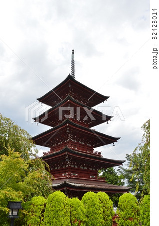 最勝院の「五重塔」(青森県弘前市銅屋町) 最勝院の「五重塔」(青森県弘前市銅屋町) 32423014