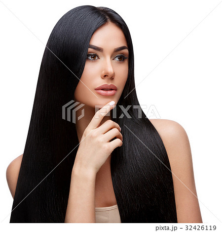 Beautiful Young Woman with Clean healthy hair 32426119