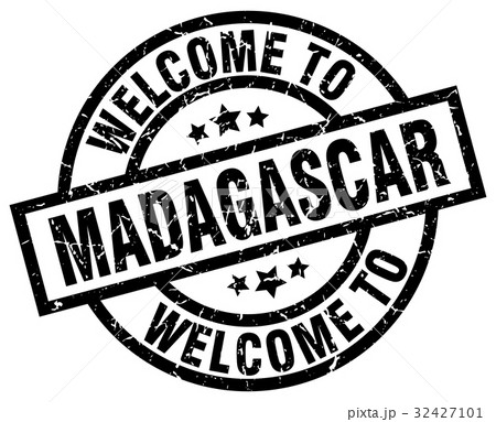 welcome to Madagascar black stamp welcome to Madagascar black stamp 32427101