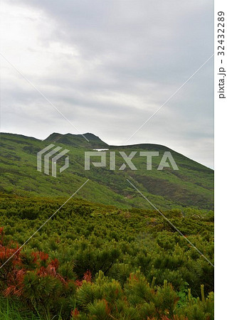 雨の知床峠 羅臼岳 雨の知床峠 羅臼岳 32432289