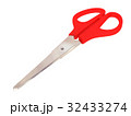 赤色の文房具のハサミの3Dレンダリング画像 32433274
