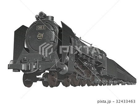 蒸気機関車５ 32433463