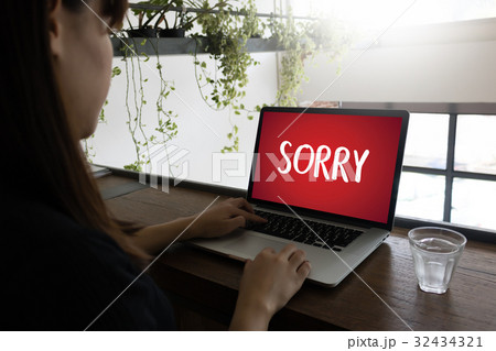 SORRY  Forgive Regret Oops Fail False Fault  32434321