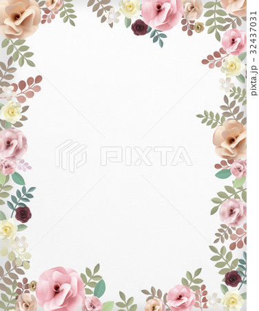 Rose Pattern Floral Texture Concept 32437031