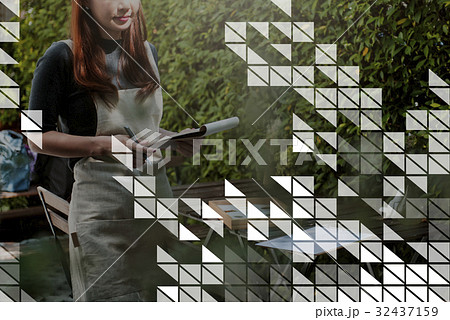 Triangle Geometric Graphic Pattern Template Triangle Geometric Graphic Pattern Template 32437159