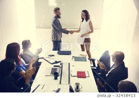 Startup Business Team Brainstorming on Meeting Workshop Startup Business Team Brainstorming on Meeting Workshop 32438413