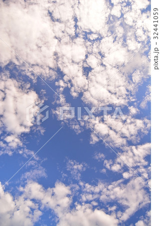 青空、雲、7月中旬 32441059