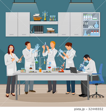 Science And Laboratory Illustration のイラスト素材