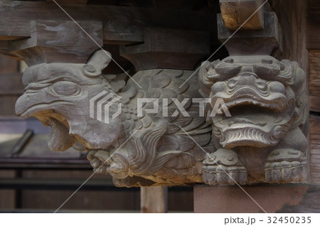 信州 塩尻の神社 北熊井神社 大隅流の名工柴宮矩重作の本殿(長野県宝)の彫刻群 信州 塩尻の神社 北熊井神社 大隅流の名工柴宮矩重作の本殿(長野県宝)の彫刻群 32450235