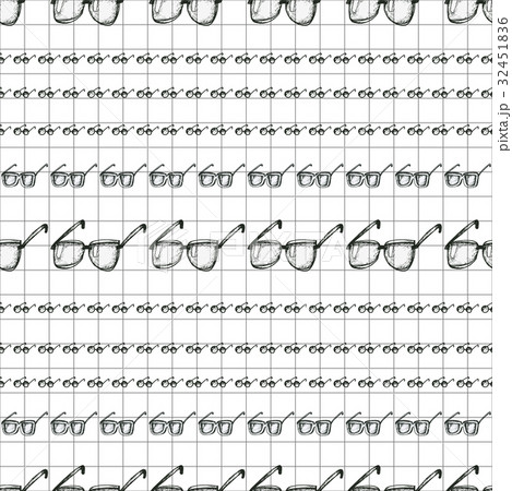 Seamless pattern with sunglasses 32451836