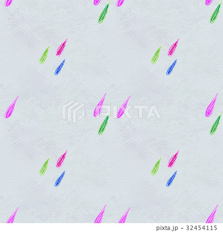 Coloful rain drops seamless pattern 32454115