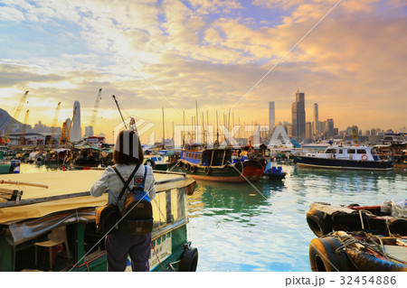 view of Causeway Bay Typhoon Shelter. view of Causeway Bay Typhoon Shelter. 32454886