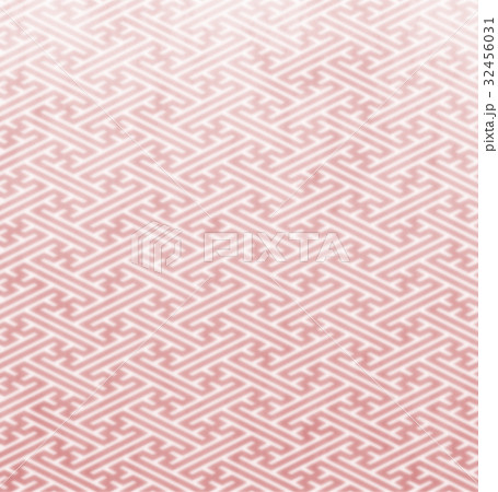 紗綾形（背景素材）_ぼかし 32456031