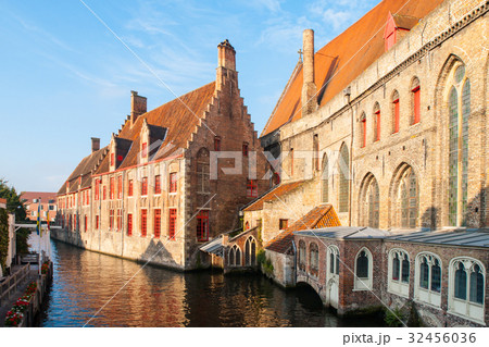 Water canal at Old Saint John's Hospital, Bruges 32456036