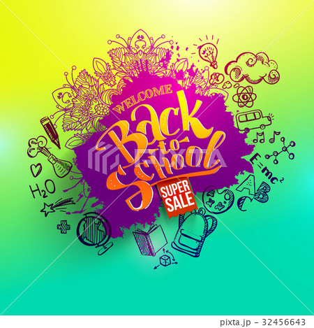 Back to school sale splash 32456643