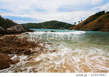 Seascape with motion wave, Phuket 32457047