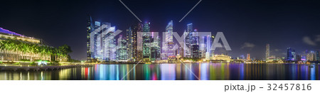Singapore skyline background Singapore skyline background 32457816