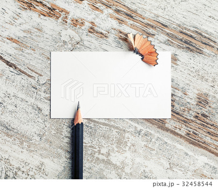 Business card, pencil Business card, pencil 32458544