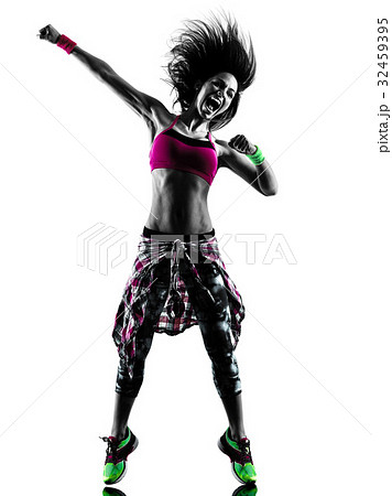 woman zumba fitness exercises dancer dancing 32459395