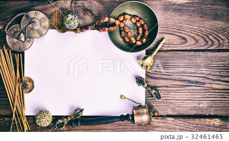 Tibetan religious musical subjects for meditation 32461465