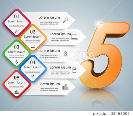 Five business Infographics 32462003
