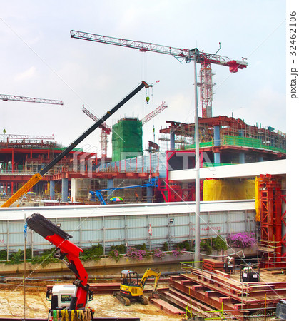 Airport construction site, Singapore 32462106