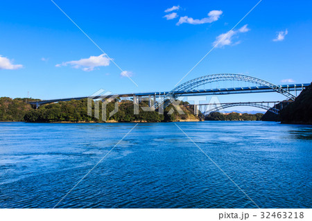 西海橋 伊の浦海岸からの眺め 西海橋 伊の浦海岸からの眺め 32463218