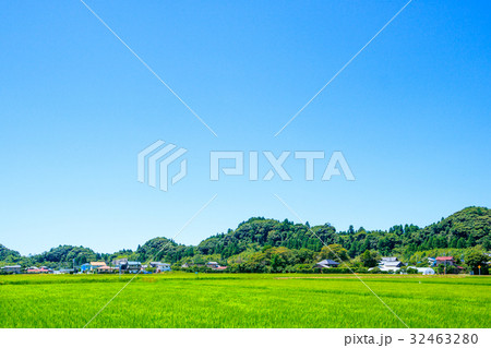 オリンピック会場一宮町の里山の風景 32463280