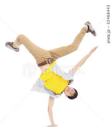 Young man dancing stylish and cool breakdance Young man dancing stylish and cool breakdance 32468443