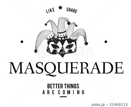 Masquerade Incognito Mystery Anonymous Disguise Hidden Mask Graphic 32469213
