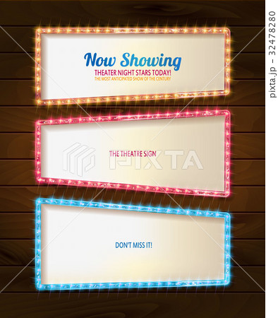 Gold frame retro comic design banner Gold frame retro comic design banner 32478280