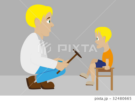 Vector illustration in flat design Doctor 32480665
