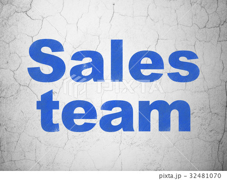 Advertising concept: Sales Team on wall background Advertising concept: Sales Team on wall background 32481070
