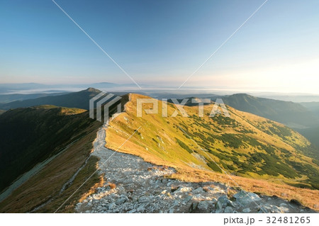 Peak in the Western Tatras on Polish-Slovak border 32481265