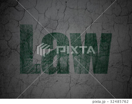 Law concept: Law on grunge wall background Law concept: Law on grunge wall background 32485762