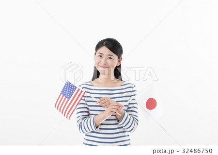 日米関係　良好 32486750