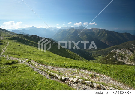 View of the western part of the Tatra Mountains 32488337