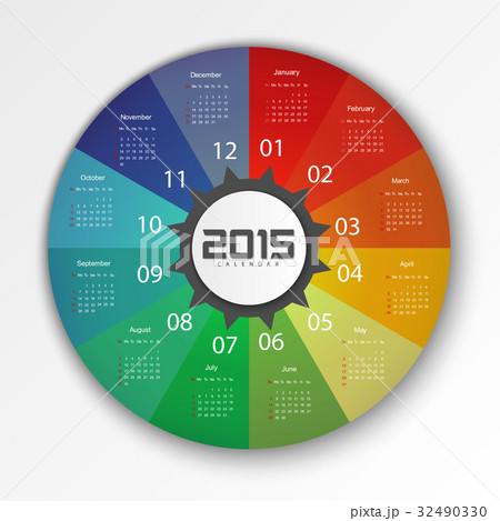 2015 Calendar Design Template - Week Start With Su 2015 Calendar Design Template - Week Start With Su 32490330