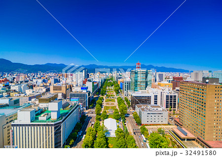 北海道 札幌 大通公園 展望 32491580