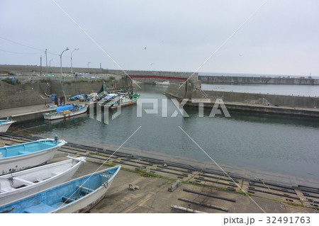 法木地区の「飛島漁港」 32491763