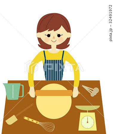 クッキング お菓子作り クッキング お菓子作り 32491972