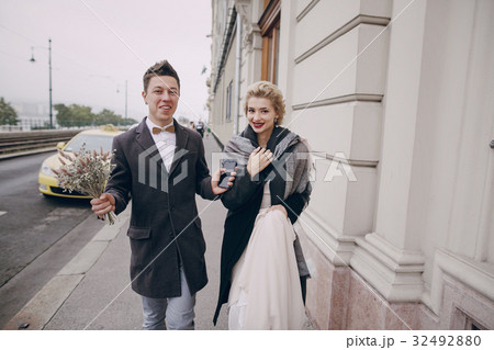 wedding day in Budapest 32492880